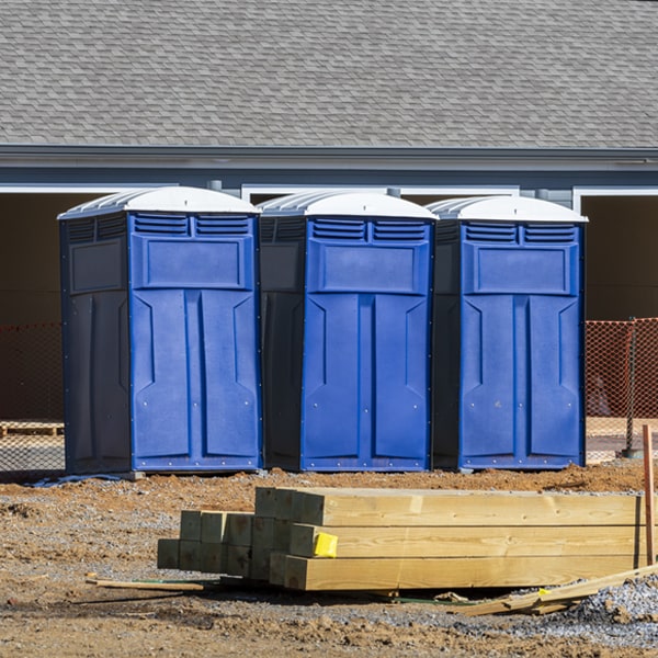 is there a specific order in which to place multiple portable toilets in Cedarburg